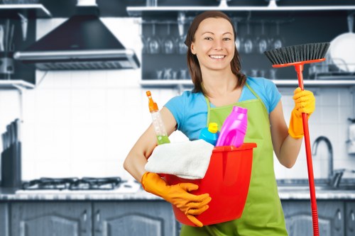 Modern office and shared workspace cleaning in the Horeditch area