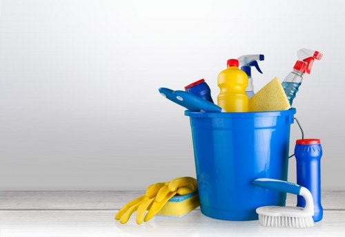 Trusted Hoerditch cleaners maintaining a workplace
