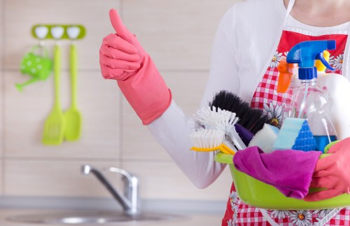 House cleaning in a converted East London property near Horeditch