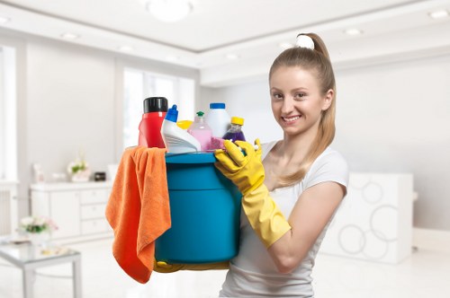 Bathroom deep clean for short-let accommodation in Horeditch