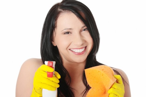 Local cleaners in Hoerditch performing detailed room cleaning